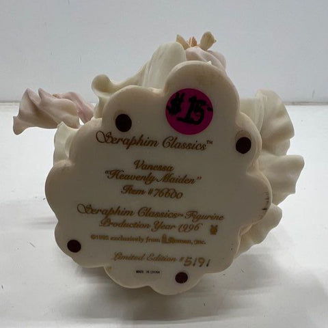 Seraphim Classics Vanessa Heavenly Maiden 1996 Angel Figurine With Box & COA