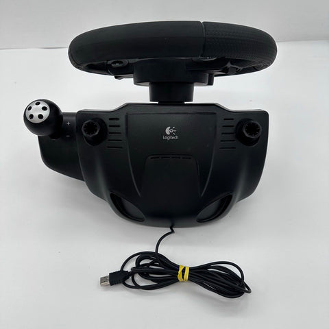 Logitech Driving Force GT Steering Wheel Pedals Sony PS3 PC Racing Controller