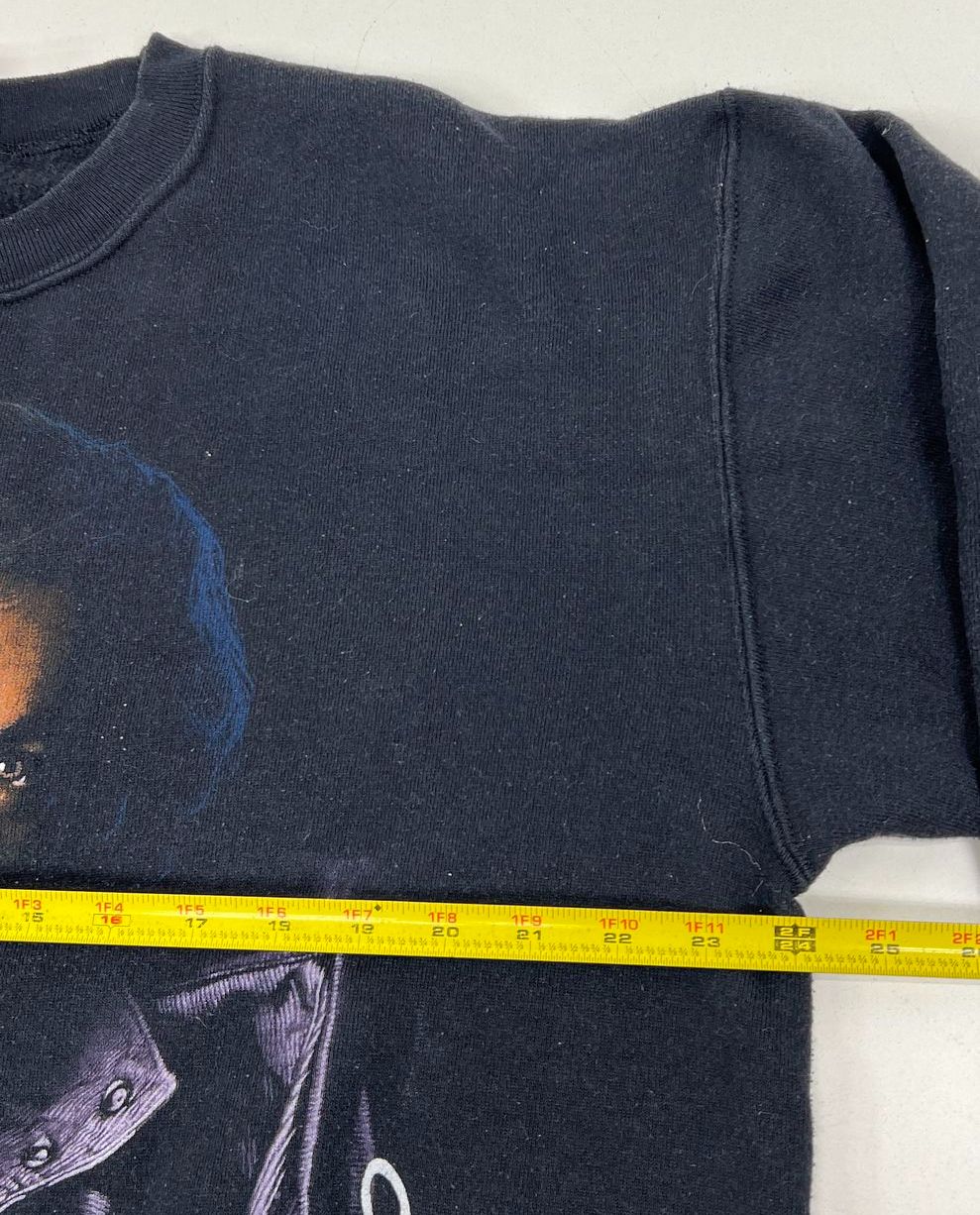 Vintage 90s Neil Diamond Black Graphic Tour Sweatshirt Crewneck Men's L
