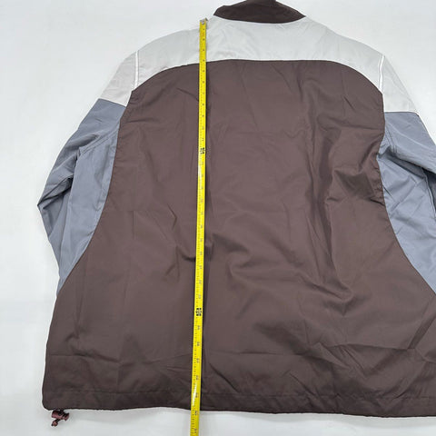 Vintage Reebok Men's Cleveland Browns NFL Full Zip Windbreaker Brown XL NWT