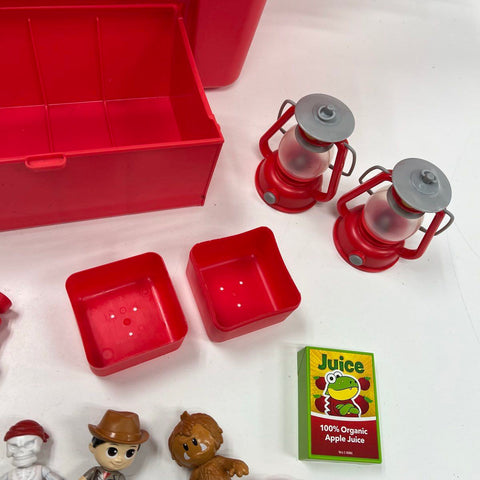 Ryan's World Adventure Cooler Playset Lot 10 Figures & Accessories