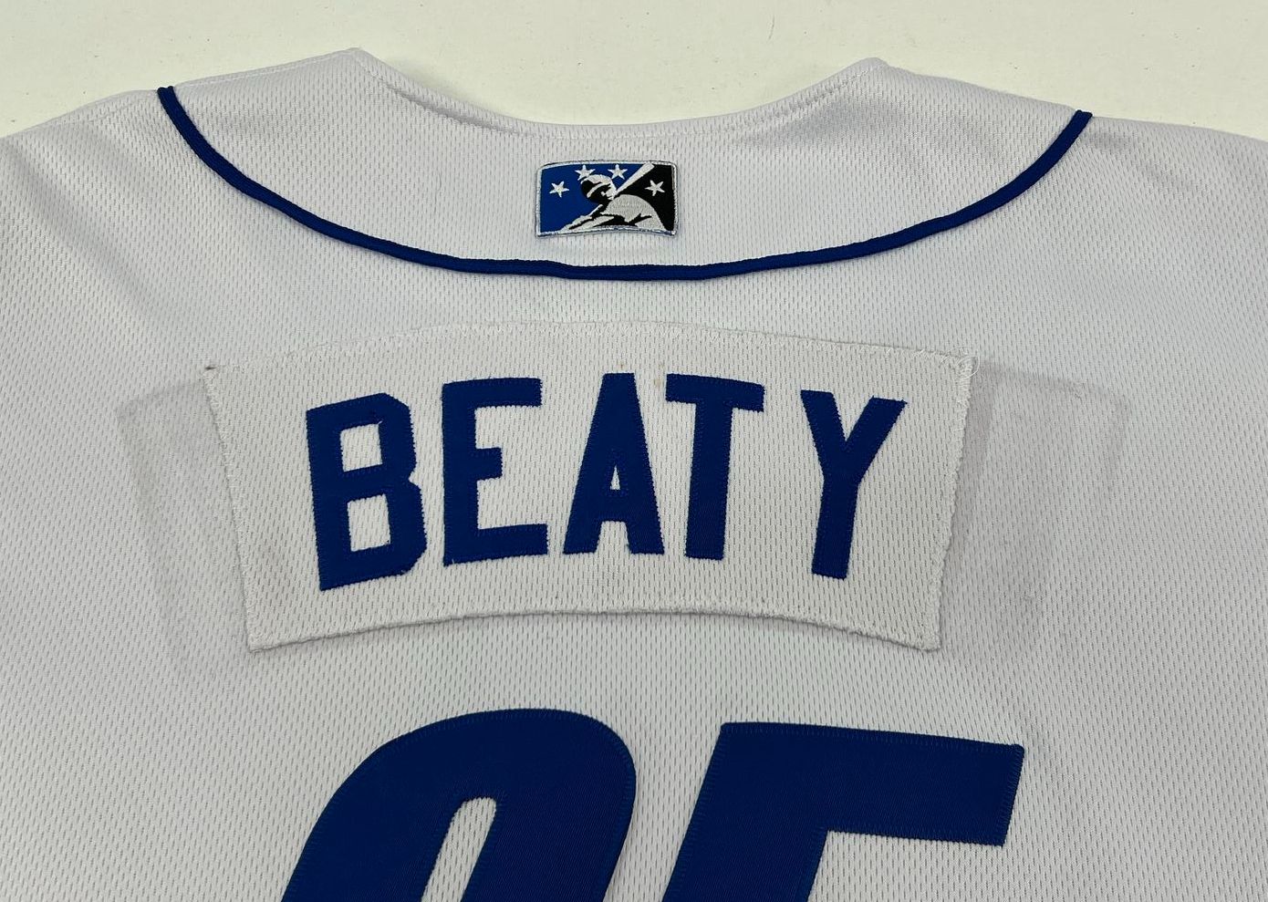 OT Sports Omaha Storm Chasers Matt Beaty #25 Baseball Jersey Men's Size 46