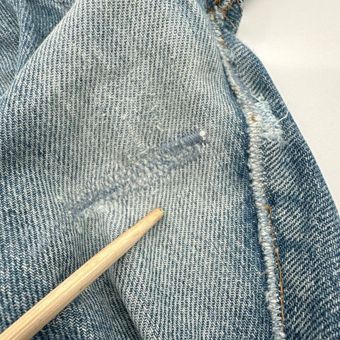 Vintage 90s Levi's Men's Blue Faded Straight Leg Denim Jeans Sz 36x30