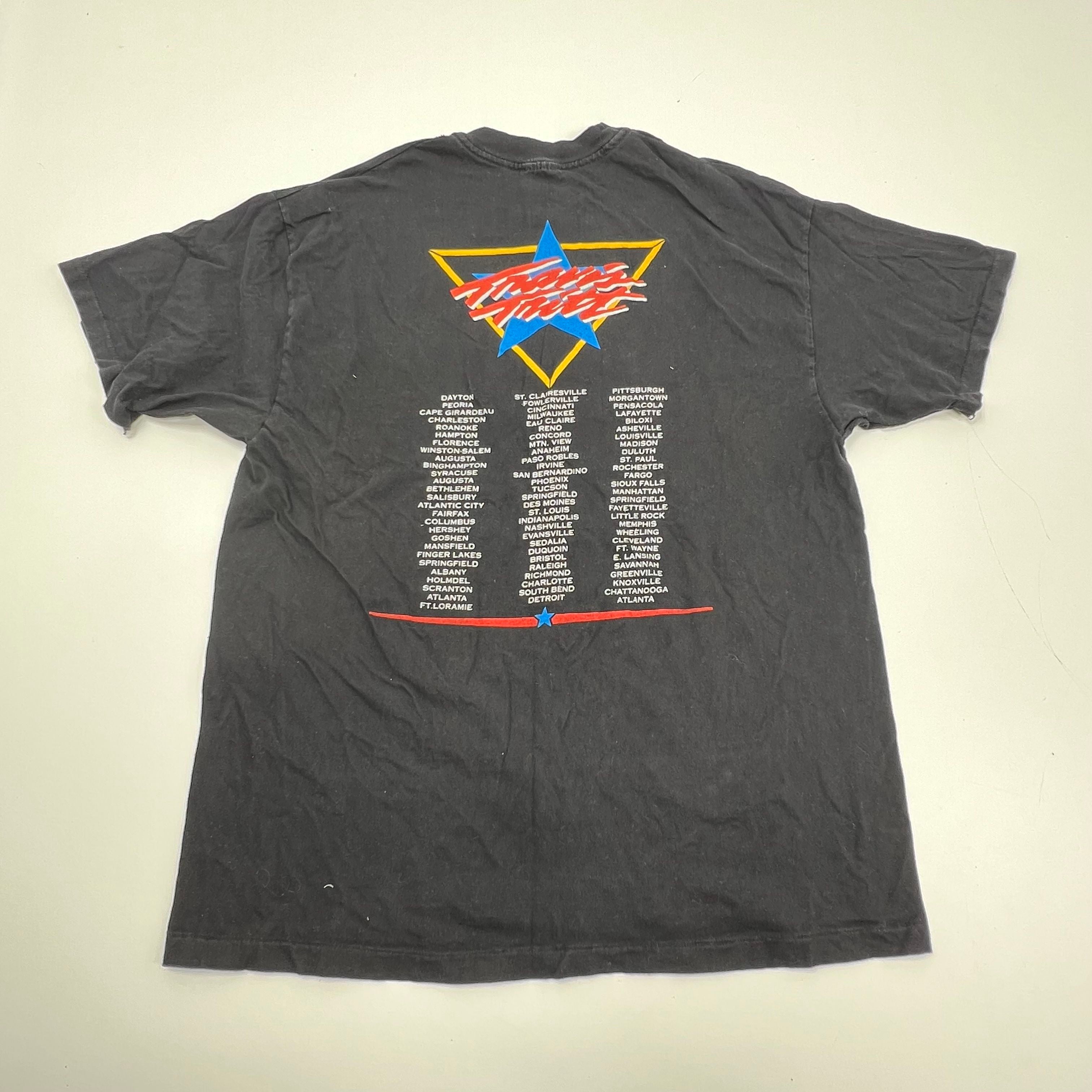 Vintage 90s Travis Tritt Tour T-Shirt Single Stitch Made in USA Sz XL