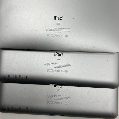Apple iPad Lot of 6 Tablets A1395 A1432 A1219 For Parts or Repair