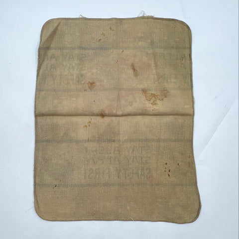 Vintage Chicago North Western Railway Safety Towel Railroad Collectible Cloth