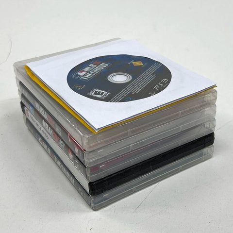 NBA 2K16 MLB The Show 16 PlayStation 3 PS3 7 Game Lot Sports