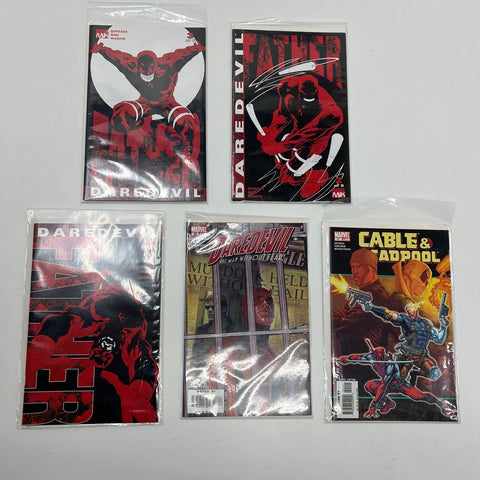 Daredevil + Cable & Deadpool 18 Comic Book Lot Marvel Comics Modern Age