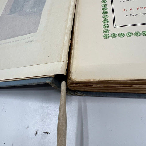 1906 Reveries of a Bachelor Ik Marvel Fenno & Co. Antique Illustrated Book