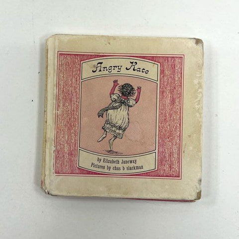 Vintage 1963 Angry Kate Children's Book Janeway Slackman HC Hardcover