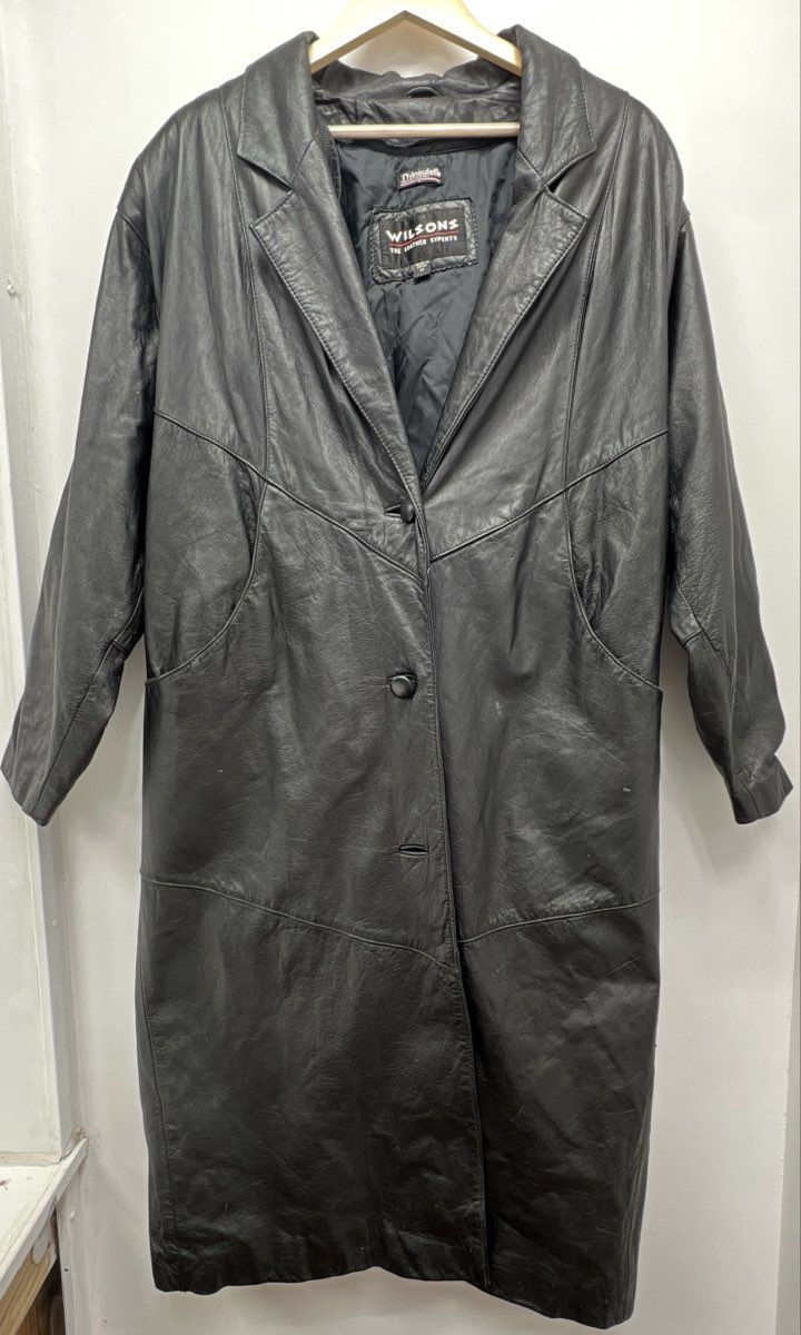 Wilsons Leather Women's Black Vintage Y2K Thinsulate Insulated