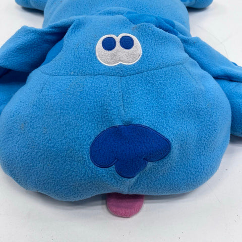 Vintage Blue's Clues Fleece Pillow Pal Jumbo Plush Stuffed Animal 25 Inch
