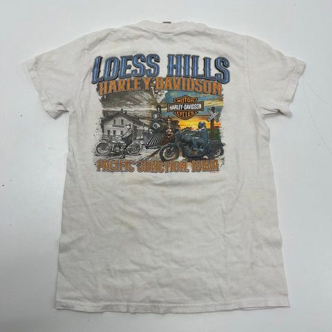 Lot of 3 Harley-Davidson Graphic Biker Dealer T-Shirts Mens Sz S/M