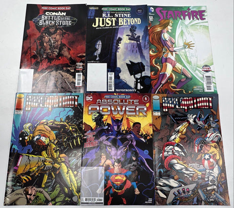 Comic Book Lot Marvel DC Image Modern Age Superhero Approximately 25 Comics