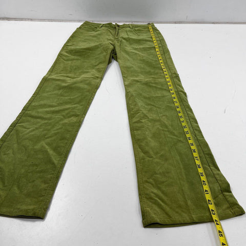 Ralph Lauren Sport Women's Green Corduroy Straight Leg 5-Pocket Pants Sz 10