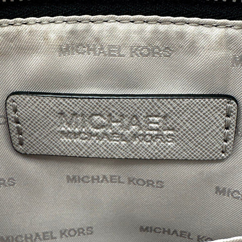 Michael Kors Wristlet Pouch Purse Black Signature Canvas Lot of 2