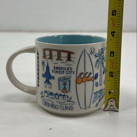 Starbucks San Diego Mug Been There Series Across The Globe Collection 14 oz