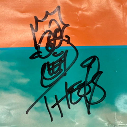 Gob Signed Band Poster The World According to Gob 2000 Original Punk Rock