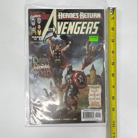 Avengers Heroes Return Lot 4 Comics #2 #3 Wizard #0 Rough Cut Marvel 1998