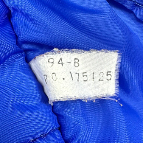 Vintage 90s WearGuard Quilted Lined Workwear Puffer Jacket Navy Blue Sz L