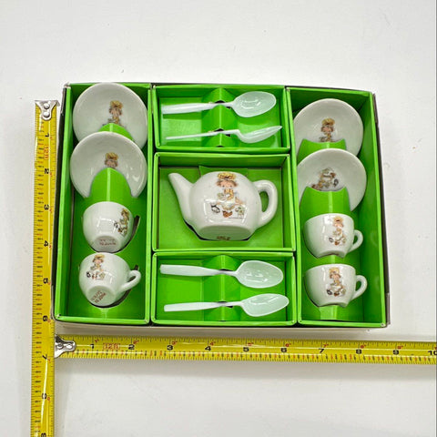 Vintage Chilton Betsey Clark China Tea Set Miniature Porcelain Japan In Box
