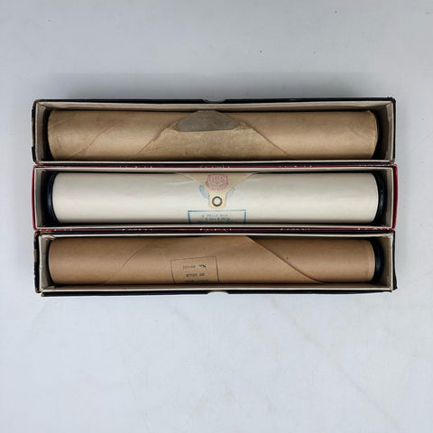 Antique Player Piano Rolls Lot of 4 QRS U.S. Music Supertone Word Rolls