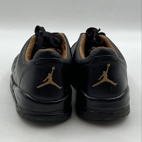 Nike Jordan C-Series Black Metallic Gold Lifestyle Sneakers Size 10