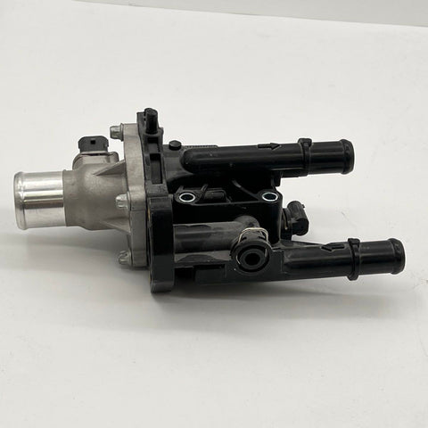 Engine Coolant Thermostat Housing Assembly with Sensors Plastic Aluminum
