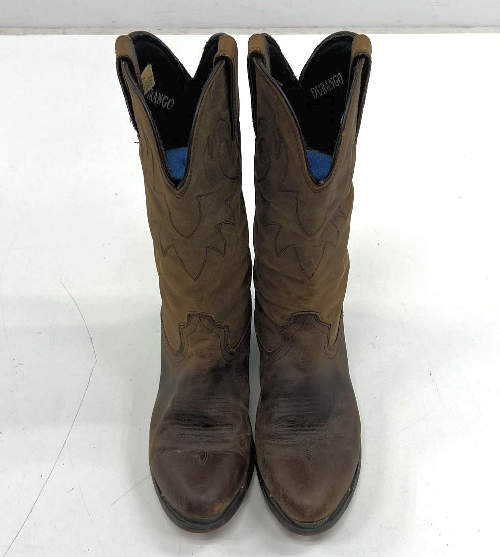 Durango Crush RD542 Brown Slouch Western Cowboy Boots Womens Size 6