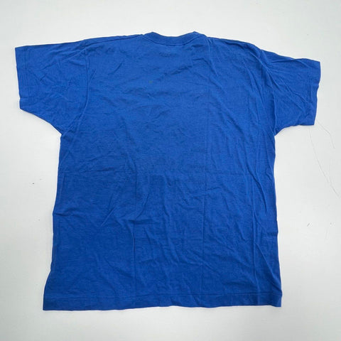 Vintage 80s Funny Golf T-Shirt Work Is For People Single Stitch Screen Stars XL