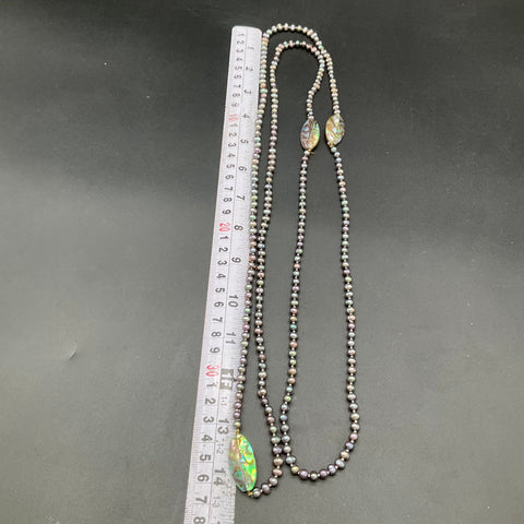 Freshwater & Faux Pearl Jewelry Lot 9 Pcs Necklaces Stretch Bracelets Earrings
