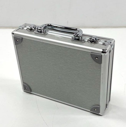 Longacre 2-Piece Tire Pressure Gauge 0-60 PSI Dual Bleeder Set with Case