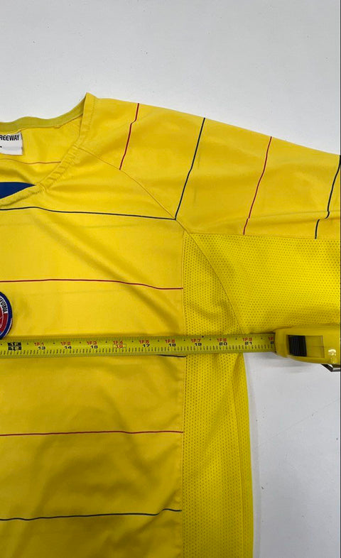 Freeway Mens Lot of 2 Colombia National Team Soccer Jersey Futbol Yellow Size M