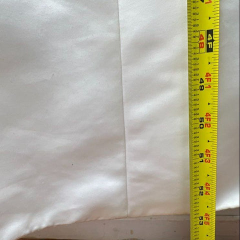 David's Bridal Michaelangelo Women's Wedding Dress Gown Ivory Satin Strapless 12