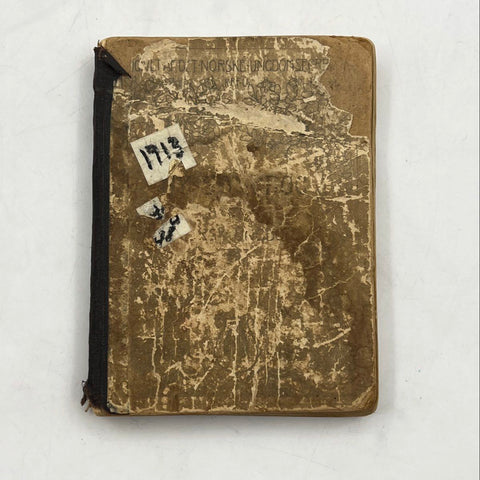Antique Norwegian Songbook Ny Sangbog For Norsk Ungdom 1913 Kristiania Hymnal