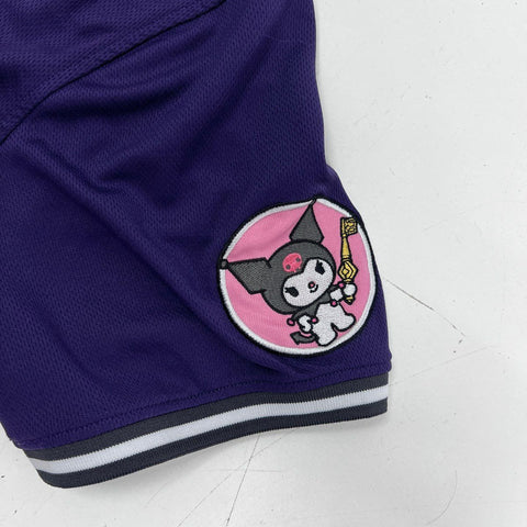Sanrio Women's Kuromi Baseball Jersey Purple Character Sz M