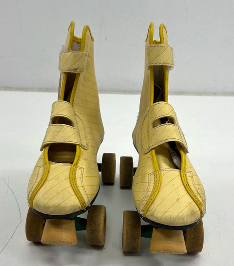 Vintage 80s Cabbage Patch Kids Roller Skates Squirrel Wheels Velcro Sz 3