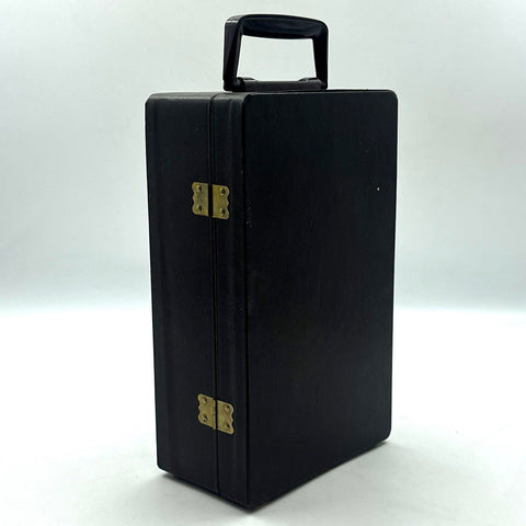 Ever-Wear Trav-L-Bar Vintage Portable Mobile Bar Kit Suitcase Mid Century Cards