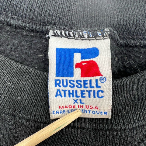 Vintage 90s Mizzou Tigers Basketball Russell Athletic Sweatshirt Made USA Sz XL