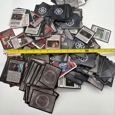 Star Wars CCG Customizable Card Game Lot Decipher 1995 Bulk 5 Pounds Vintage