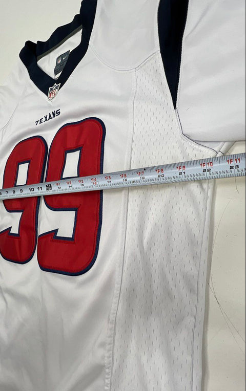 Nike Men's Houston Texans J.J. Watt 99 On Field Jersey White Sz M