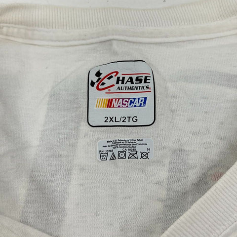 Vintage 2008 NASCAR Dale Jr All Over Print Racing T-Shirt Chase Authentics Sz