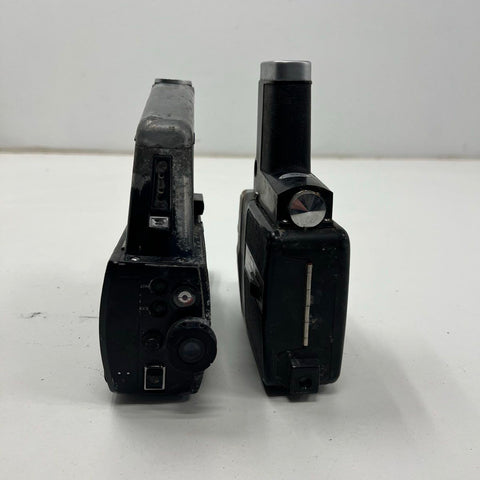 Vintage GAF ST/111 & Argus 804 Super 8 Movie Film Camera Lot Zoom Lens