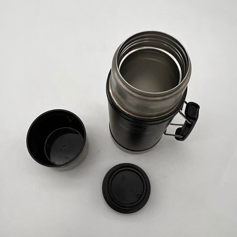Stanley Classic Vacuum Insulated Thermos Black 1.1 Qt Stainless Steel Bottle