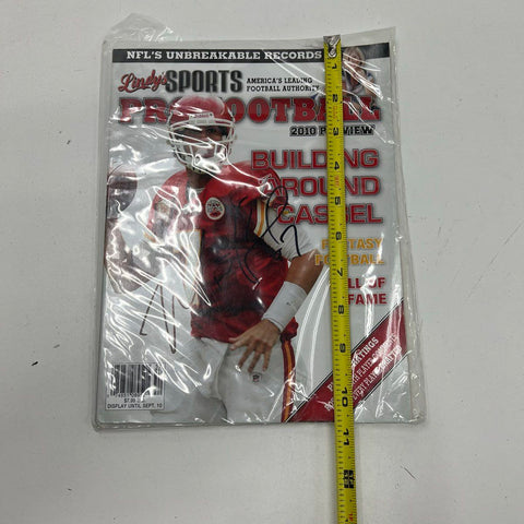 Matt Cassel Autographed 2010 Lindy's Sports Magazine Kansas City Chiefs Cover