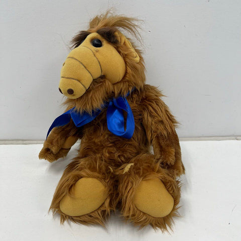 Vintage 1986 Coleco Alf Plush Stuffed Animal Doll Alien Productions TV Show