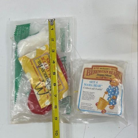 Vintage McDonald's Happy Meal Toy Lot 80s 90s McNuggets American Tail Sealed