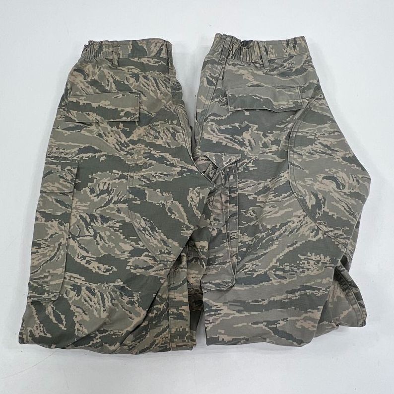 US Air Force ABU Digital Tiger Stripe Camo Cargo Pants Lot of 2 Men's 34S