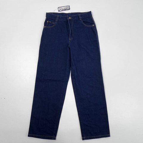 Net Boy Boys Vintage Y2K Wide Leg Dark Wash Denim Jeans Sz 12 NWT