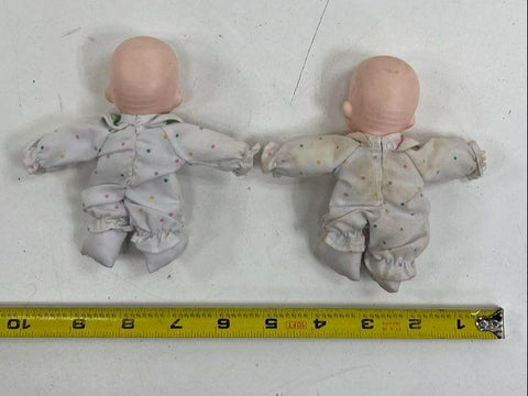 Vintage Precious Moments Dolls Lot of 7 Collectible 12" & 5" Vinyl Cloth